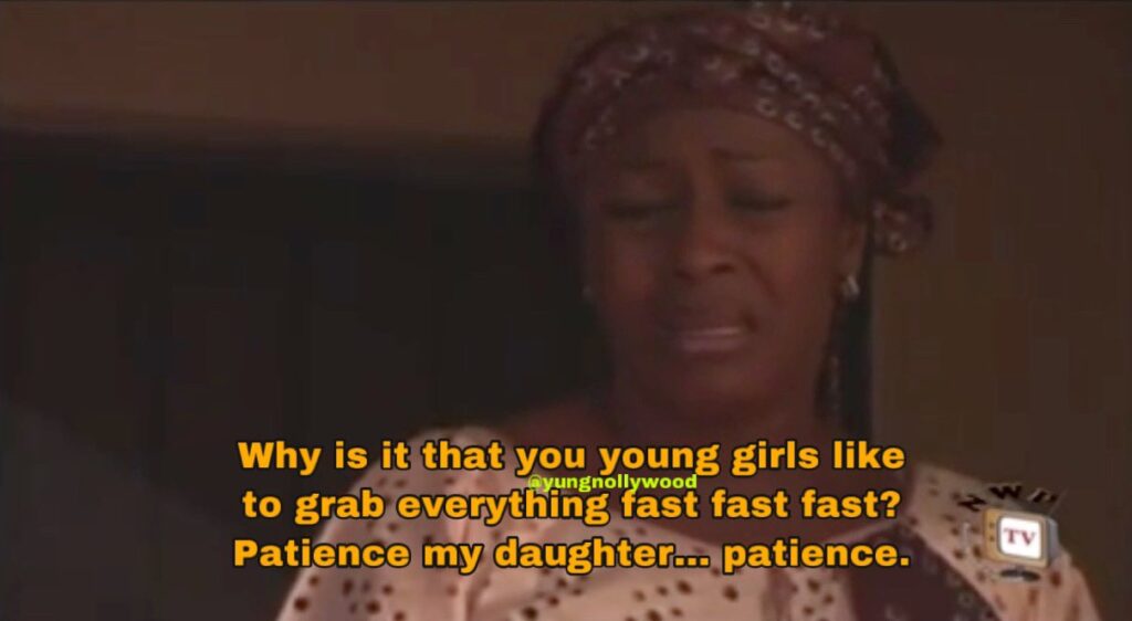 Lack of patience and contentment can be a reason why budgets fail.