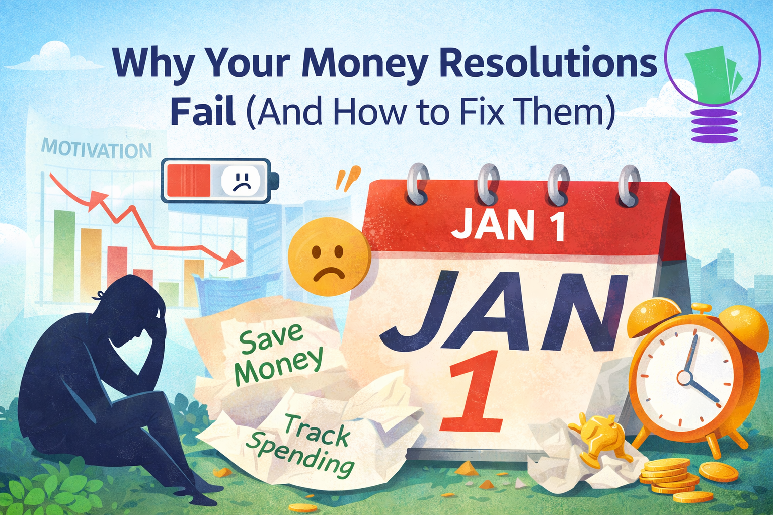 why your money resolutions fail